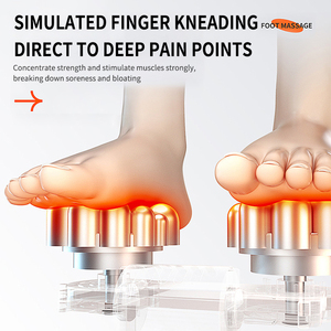 Masseur <span class=keywords><strong>de</strong></span> pieds électrique Shiatsu 2026 avec chauffage des jambes et des mollets, vibrations, <span class=keywords><strong>prix</strong></span> abordable, machine <span class=keywords><strong>de</strong></span> massage à rouleaux 4D - Product Image 4