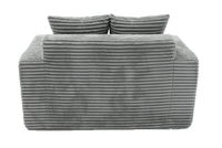 Canapé modulaire nuage compressé et peu encombrant, livraison facile, en peluche, pour salon