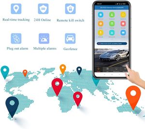 Traceur GPS 4G filaire étanche avec <span class=keywords><strong>abonnement</strong></span> inclus et coupure moteur à distance pour la gestion de flotte (voitures, camions) - Product Image 3