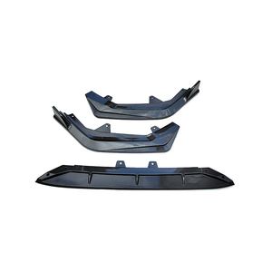 Accessori esterni per auto con labbro anteriore PP Plastic 3 pz sdoppiatore paraurti anteriore kit corpo labbra per <span class=keywords><strong>Honda</strong></span> 11th <span class=keywords><strong>Civic</strong></span> <span class=keywords><strong>2022</strong></span> + - Product Image 2