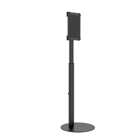 Support de tablette universel pour iPad, pivotant à 360°, réglable en hauteur, en métal, avec inclinaison à 90°, pour tablette et iPad