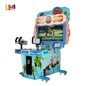 2 người chơi đảo phiêu lưu máy bắn súng Laser giả lập bắn súng 42 inch mục tiêu thực tế Máy Arcade hoạt động bằng tiền xu - Product Image 4