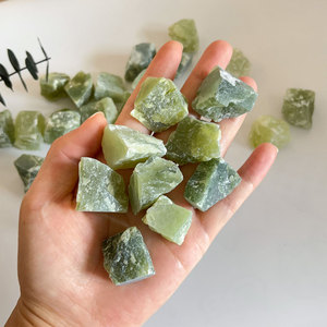 Pierres précieuses brutes <span class=keywords><strong>serpentine</strong></span> et cristaux de 2-3CM pour la guérison Chakra équilibrant les roches naturelles pour le culbutage et le bricolage - Product Image 5