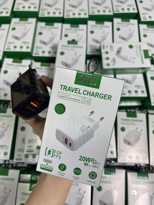 40W USB a + <span class=keywords><strong>C</strong></span> caricabatterie rapido spina PD QC3.0 doppia-motore di ricarica 2 porte 2 in 1 adattatore per telefono per iphone - Product Image 6