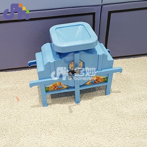 Gerçek ahşap tahıl kum çukur havuzu ile Domerry özel kapalı oyun alanı ekipmanları yumuşak oyun çocuk oyuncak - Product Image 3