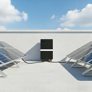 Sistema de Energía Solar de 5kWh, Sistema Integrado de Almacenamiento de Energía Solar para el Hogar con Diseño Apilable, Adecuado para Villas y Terrazas - Product Image 4