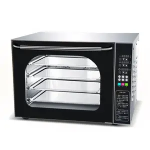 Countertop Digital Glass Convection Oven Bakery Food Equipment for Snacks