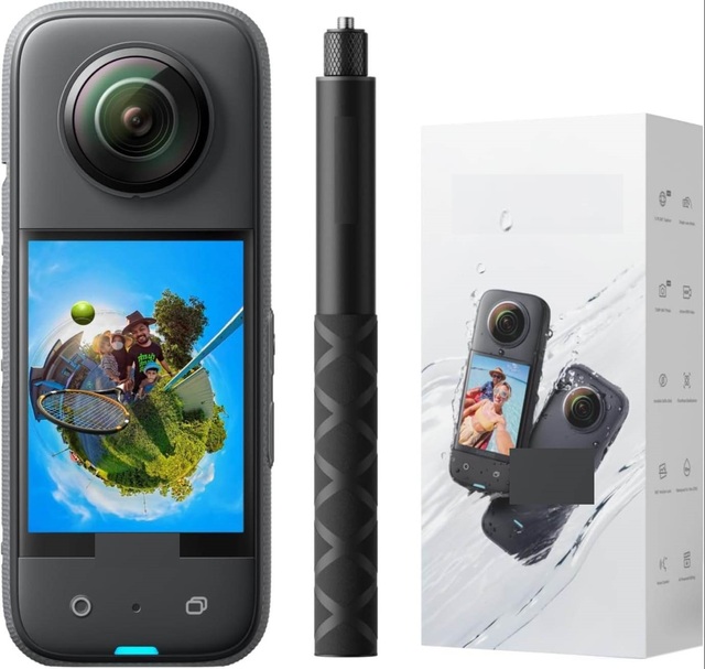Insta360 X3 X4 X5 air one - Waterproof 360 8K Action Camera with 48MP Sensor 5.7K 360 Video72MP 360Photo New available for sale