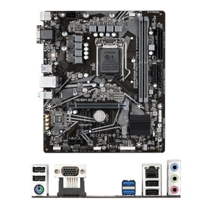 Carte <span class=keywords><strong>m</strong></span>ère d'ordinateur Gigabyte H510M-S2 <span class=keywords><strong>M</strong></span> <span class=keywords><strong>ATX</strong></span> à prix abordable, 1200 broches, double DDR4, 64 Go de RAM max, prend en charge les processeurs de 10e/11e génération pour ordinateur de bureau - Product Image 1