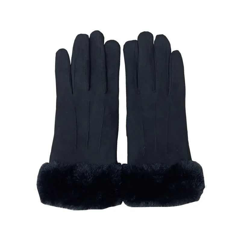 New Arrival Women Ladies Velvet Winter Phone Touch Gloves For Daily