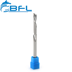 Bfl cacbua rắn sáo đơn endmill <span class=keywords><strong>CNC</strong></span> 1 Bộ định tuyến sáo cho gỗ - Product Image 5