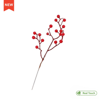 Pilihan Buah Berry Merah Dekorasi Rumah Natal Beli Dulu Grosir