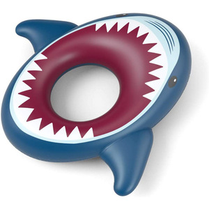 Flotador Inflable de Tiburón de 140 cm, PVC Reforzado, Flotador Novedoso para Niños y Adultos, Deportes Acuáticos - Product Image 4