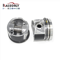 RACEORLY 059107103CC Set Ring Piston 83mm untuk Audi Q7 VW Touareg Audi Q7 3.0 TDI V6 CNRB CRCA Diesel 6-Silinder