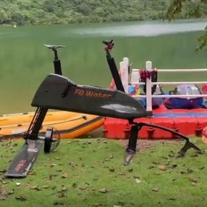 Bateau gonflable flottant pour une personne HY Water Surf Bike, durable, pour lacs, rivières, équipement de sport de plein air - Product Image 2