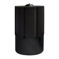 Filtre éponge 3-en-1 pour aquarium, idéal pour les guppies et les crevettes, avec système d'aération inversée compact, fonctionnement silencieux et culture de bactéries