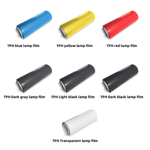 0.3*10M Film de <span class=keywords><strong>phare</strong></span> de voiture résistant aux UV jaune feu arrière auto-réparation Protection de peinture dorée PPF/TPH Film de teinte de <span class=keywords><strong>phare</strong></span> de voiture - Product Image 6