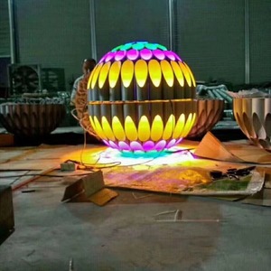 ไฟตกแต่งสวนทรงกลมขนาดเล็ก 750 มม. LED สีสันสดใส สำหรับภายนอกอาคาร IP65 วัสดุพลาสติก ปรับความสว่างได้ รับประกัน 2 ปี - Product Image 2