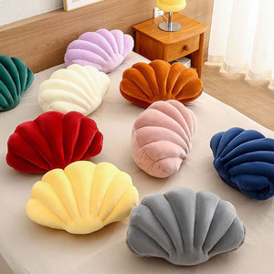 Coquillage coussin doux maison oreiller décoratif coréen velours canapé bébé enfant chambre décor décoration Accent personnalisé jeter oreiller - Product Image 5
