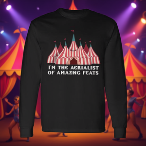 Camiseta de Manga Larga Circus-Crew: Soy el Acrobata de Hazañas Increíbles - Producto Promocional - Product Image 3