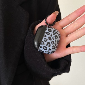 ลายเสือดาวสีน้ำเงินและสีดำสำหรับเคสแอร์พอดเข้ากันได้กับแอร์พอดโปร/ 3/ 2 กันกระแทก - Product Image 2