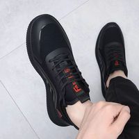Chaussures de marche pour hommes, style tissé respirant, chaussures polyvalentes et légères pour hommes