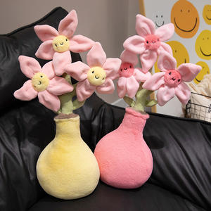 Tendencia 2026: Novedades - Almohada de flor de durazno para niñas, decoración del hogar, decoración de habitación de <span class=keywords><strong>princesa</strong></span>, ramo de peluche de 31cm-50cm - Product Image 4