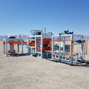 Máquina de Bloques Huecos QT6-15, Maquinaria para Fabricar Ladrillos, Bloques de Construcción, Máquina Automática de Bloques de Hormigón - Product Image 1