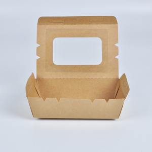 Senang 900 Umweltfreundliche Einweg-Kraftpapier-Boxen mit Matter Laminierung für Pommes Frites, Hähnchenflügel, <span class=keywords><strong>Burger</strong></span>, Sushi, Kaugummi und Zucker - Product Image 4
