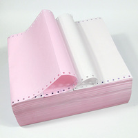Papel de impresora de matriz de puntos de papel de computadora sin carbón superior-Perfecto para facturas, recibos y formularios