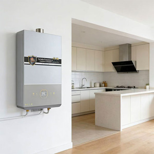 <span class=keywords><strong>Chauffe</strong></span>-<span class=keywords><strong>eau</strong></span> domestique à <span class=keywords><strong>gaz</strong></span> électrique en cuivre à température constante, à faible <span class=keywords><strong>bruit</strong></span>, avec contrôle tactile LED et température d'<span class=keywords><strong>eau</strong></span> stable - Product Image 5