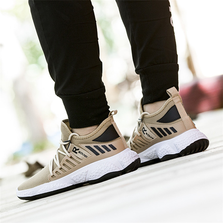 Новинка; модная спортивная обувь; Мужская дышащая обувь для бега и бега; повседневная спортивная обувь; кроссовки