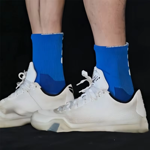 ओएम आउटडोर कुलीन खेल बास्केटबॉल मोजे सांस लेने योग्य चालक दल के मोजे कस्टम पतले तौलिया नीचे पुरुषों सुपर लोचदार चल रहे मोजे - Product Image 4