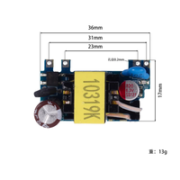 Adaptateur d'alimentation AC110V220V vers DC5V, carte d'alimentation industrielle isolée, alimentation à découpage 5V2A10W