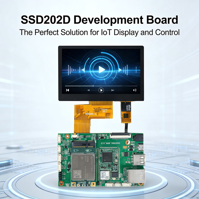 Custom PCBA HMI Core Board OEM ODM SSD202D Embedded Linux Touch Display Control Module Industrial IoT Manufacturer Solution