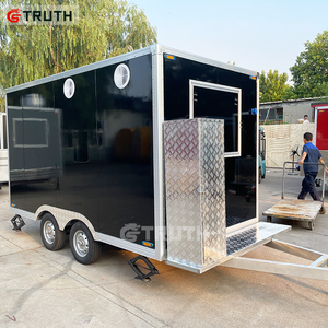 Truth Multifunctional Customizable Popular Street Food Truck With Full <b>Kitchen</b> Street Food Cars Fast Van Smoothie Food Trailer - Product Image 1