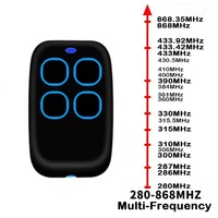 Copieur/Transmetteur Multi-fréquence 280-868 MHz avec Fonctionnalités de Code Roulant pour Télécommande de Porte de Garage Compatible