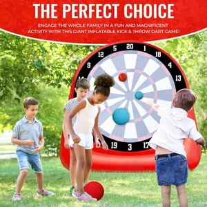 PVC Inflatable Darts Game, Air Blow <b>Throwing</b> Game Toys Adult Children Family Toys Large Yard Games - Product Image 6