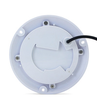 Nouvelle lampe LED plate HUAXIA pour piscine, 12W RGB, télécommande, montage en surface, piscine, sous-marine, Piscina