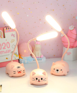 Portable <b>LED</b> Desk <b>Table</b> Lamp Foldable Lighting Cute Cartoon Desk Lamp USB Charged <b>LED</b> Reading <b>Light</b> Eye Protection Night <b>Light</b> - Product Image 6