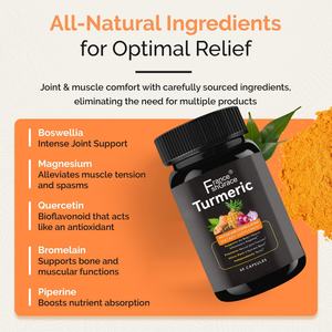 Suplemento de Cúrcuma Strength para Adultos, Mejora la Inmunidad y Apoya la Salud de las Articulaciones, Mejores Cápsulas de Cúrcuma - Product Image 6