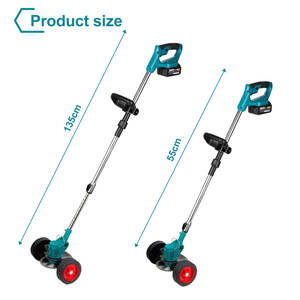 Cortacésped industrial DIY: Autopropulsado, a batería de 2 tiempos, con caja recolectora de césped ajustable para jardinería doméstica - Product Image 1