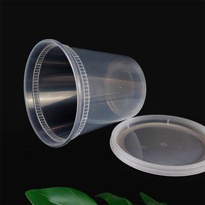 Toptan mikrodalga güvenli 8oz 12oz 16oz 24oz 32oz kullanımlık plastik mühür özel logo plastik gıda kabı çorba kapaklı bardak - Product Image 4