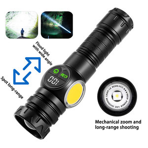 Xách tay COB ánh sáng làm việc Kính thiên văn zoom dẫn đèn pin USB có thể sạc lại mạnh mẽ từ ngoài trời Câu Cá Đi Bộ Đường Dài cắm trại khẩn cấp - Product Image 3