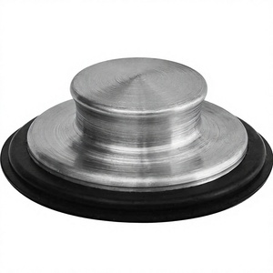 Tappo per Lavello da Cucina da 3 3/8 Pollici (8,57 cm) in Acciaio Inossidabile, Tappo per Smaltimento Rifiuti, Adatto a Scarichi Standard da 3,5 Pollici di Diametro - Product Image 1