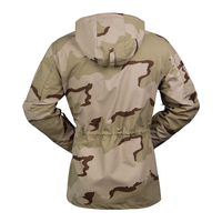 Jaket Motor Anti Air Bernapas Ukuran Besar Warna-warni Gaya Gurun Musim Gugur dengan Ritsleting - Promo!