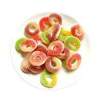 Bonbons en gros, formes variées, saveurs fruitées, bonbons gélifiés, bonbons acidulés, bonbons halal en vrac, bonbons à mâcher pour les fêtes