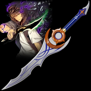 ดาบมูนชาโดว์ของซงจินวูจากอนิเมะยอดนิยม Solo Leveling ของสะสมและของตกแต่งสำหรับคอสเพลย์ - Product Image 1