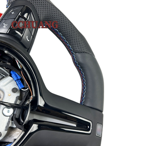 Volante Deportivo Personalizado para <span class=keywords><strong>BMW</strong></span> F30 F32 F80 F82 F87 F90 E90 E92 M3 M5 X5 X6, Volante de Fibra de Carbono - Product Image 3