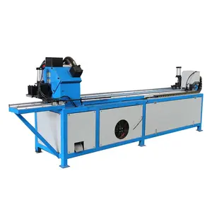 Hvac Square Air Duct Production Automatic CNC Angle Steel Flange Production Line